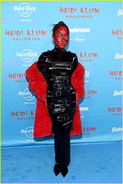 celebridades na festa de Halloween de Heidi Klum
