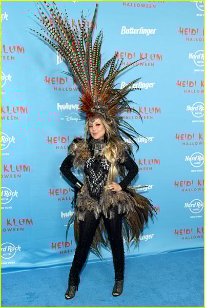 celebridades na festa de Halloween de Heidi Klum