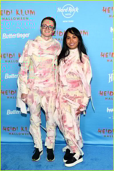 celebridades na festa de Halloween de Heidi Klum