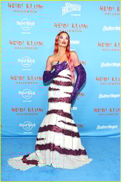 celebridades na festa de Halloween de Heidi Klum