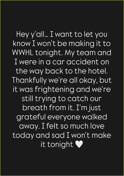 madison lecroy instagram statement