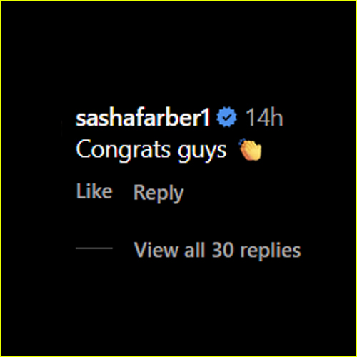 Sasha Farber comment
