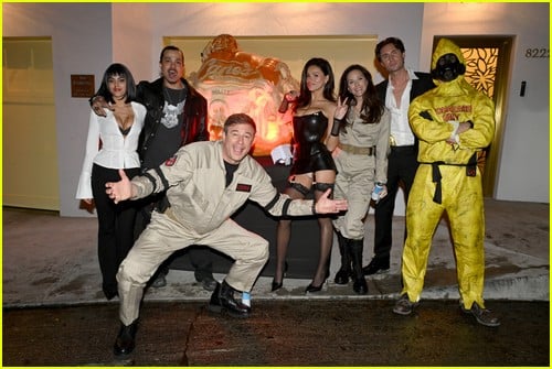 Vas J Morgan and Michael Braun Halloween Party