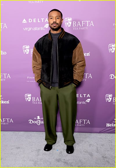 celebs at the bafta tea