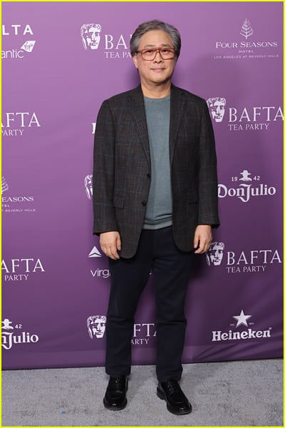celebs at the bafta tea
