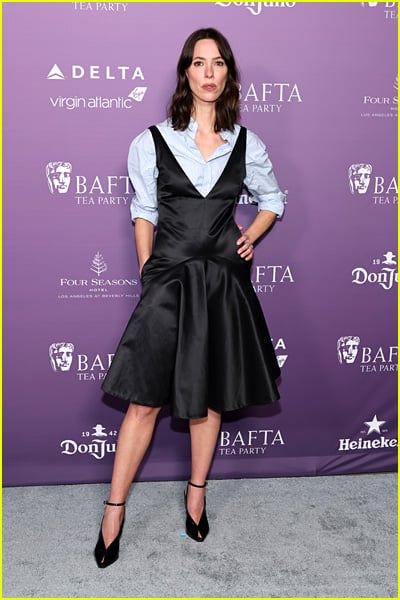 celebs at the bafta tea