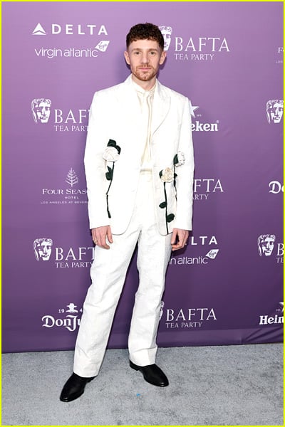 celebs at the bafta tea