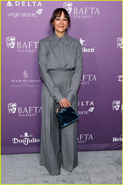 celebs at the bafta tea