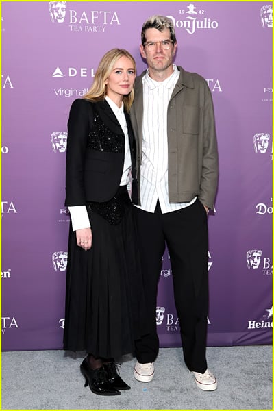 celebs at the bafta tea