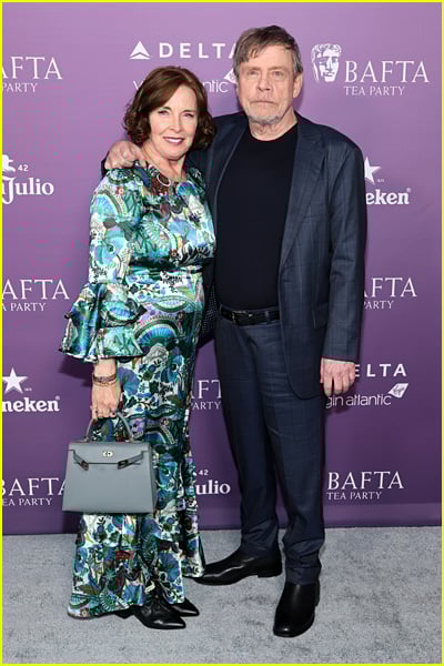 celebs at the bafta tea