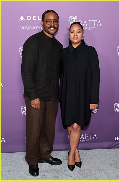 celebs at the bafta tea