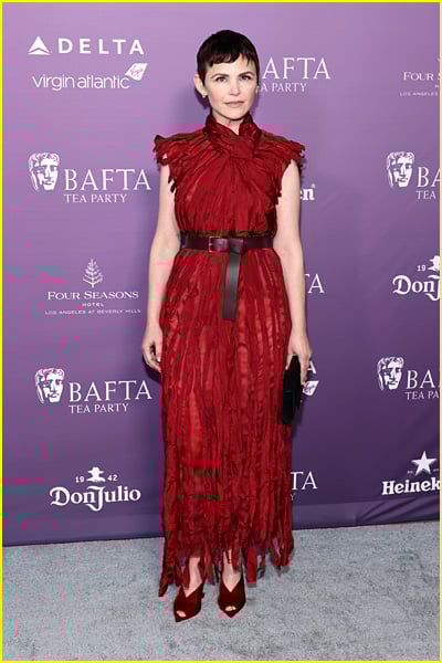 celebs at the bafta tea