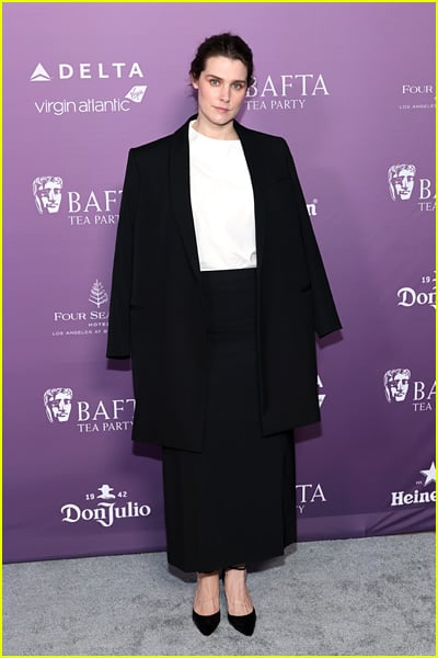 celebs at the bafta tea