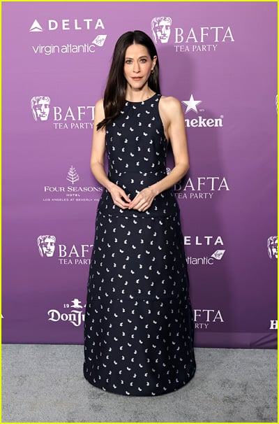 celebs at the bafta tea