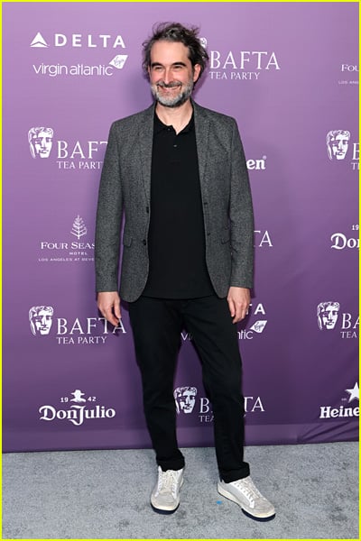 celebs at the bafta tea