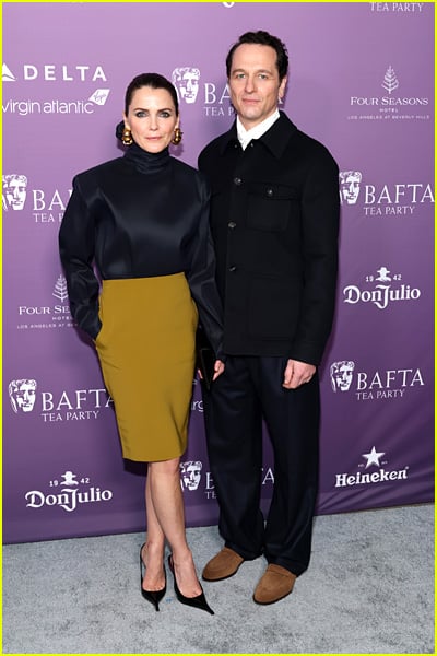 celebs at the bafta tea