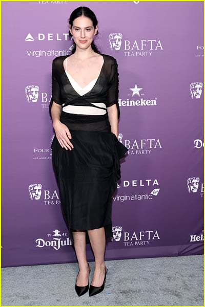 celebs at the bafta tea