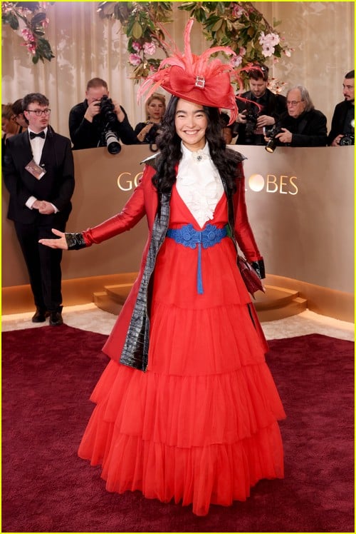 Golden Globes red carpet