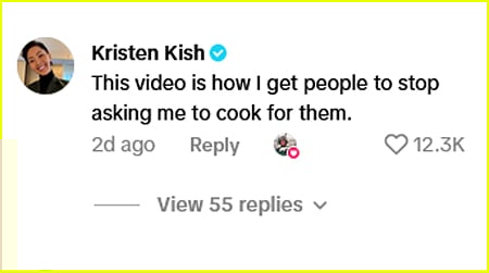 Kristen Kish knife comment