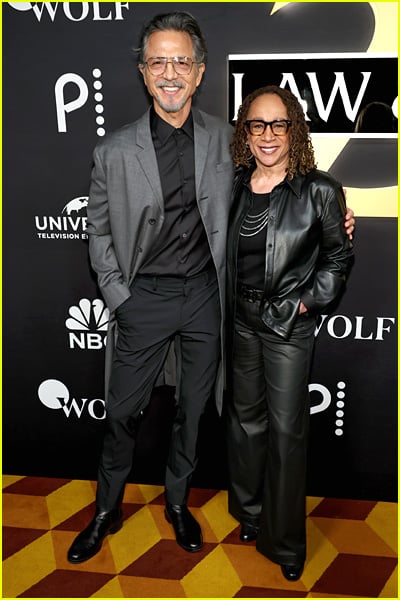 estrelas presentes no 25º aniversário de Law & Order
