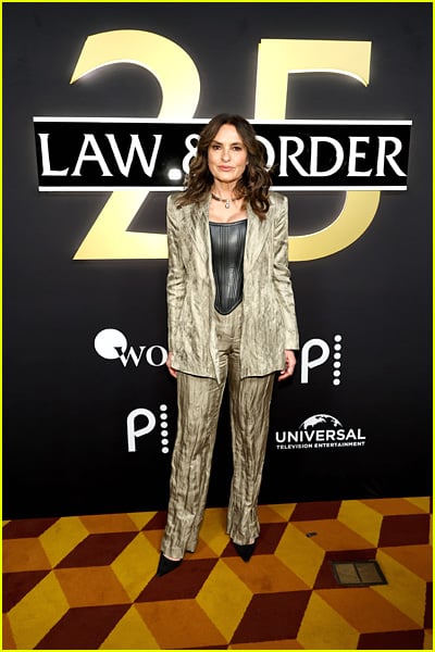 estrelas presentes no 25º aniversário de Law & Order