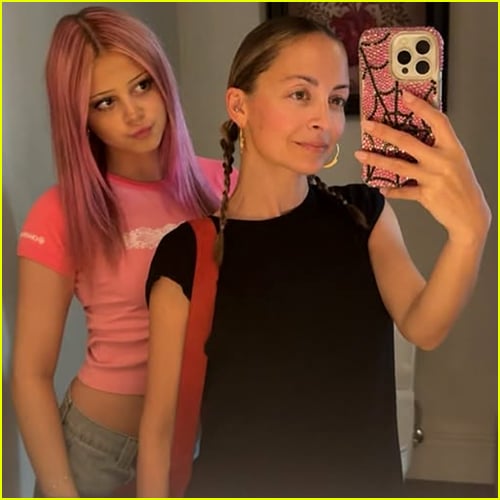 Nicole Richie and her daughter