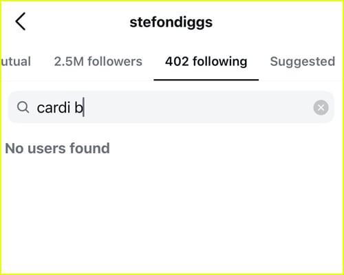 Instagram após captura de tela