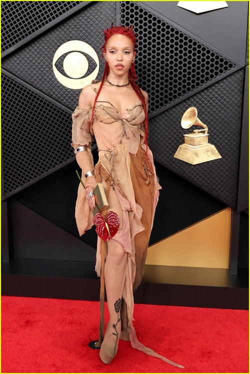 Grammys red carpet