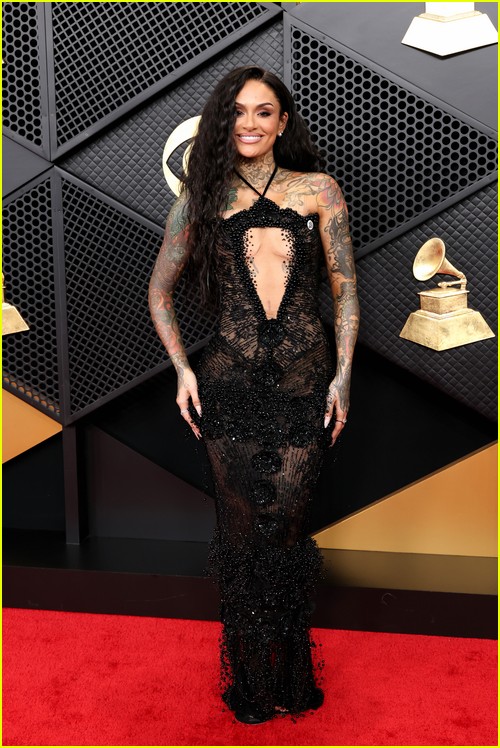Grammys red carpet