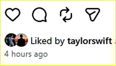 Taylor Swift likes post about Travis Kelce golf shot