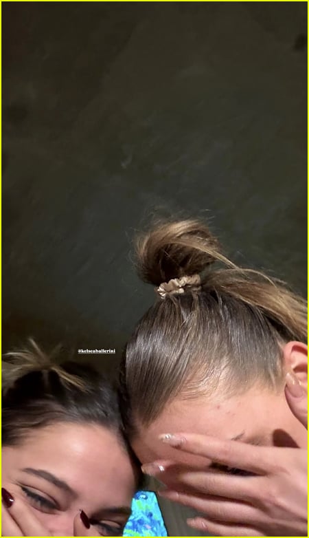 Kelsea Ballerini and Madelyn Cline together