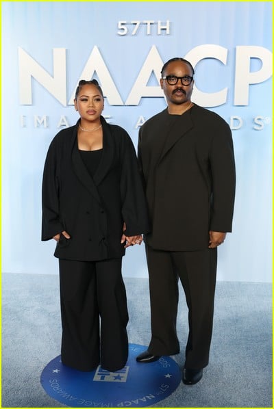 celebs at NAACP Image Awards