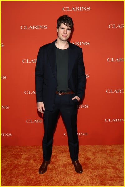 celebridade no evento Clarins