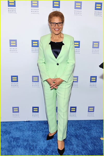 Celebridades no jantar da HRC