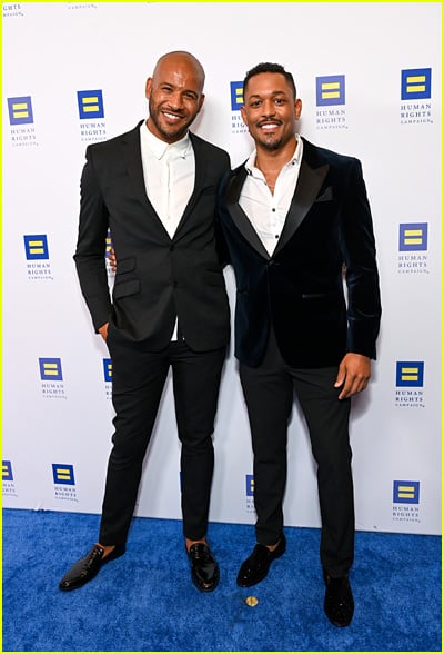 Celebridades no jantar da HRC