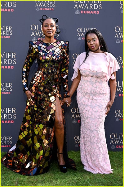 celebridades no Olivier Awards