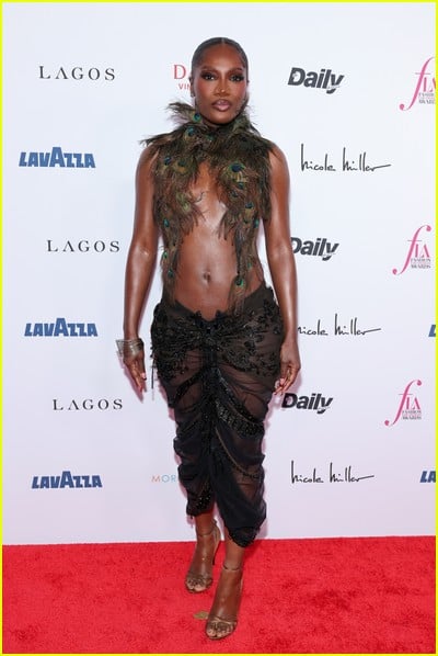 celebs at the Daily Front Row Fashion Awards