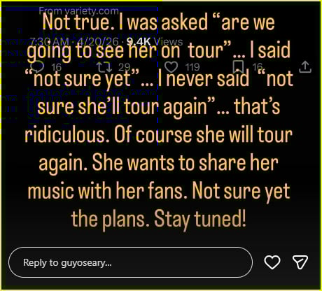 Guy Oseary Instagram Story