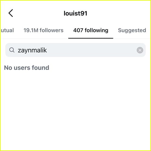 Instagram screen grab