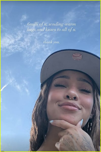 Manon Bannerman instagram story post