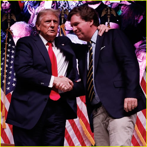 Donald Trump and Tucker Carlson